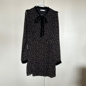 Black Floral Dress Lush at Lulus